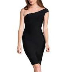 One-Shoulder Little Black Dress